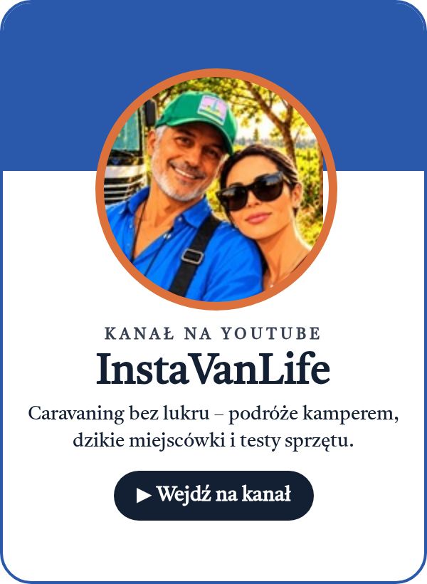 InstaVanLife – kanał o podróżach kamperem na YouTube